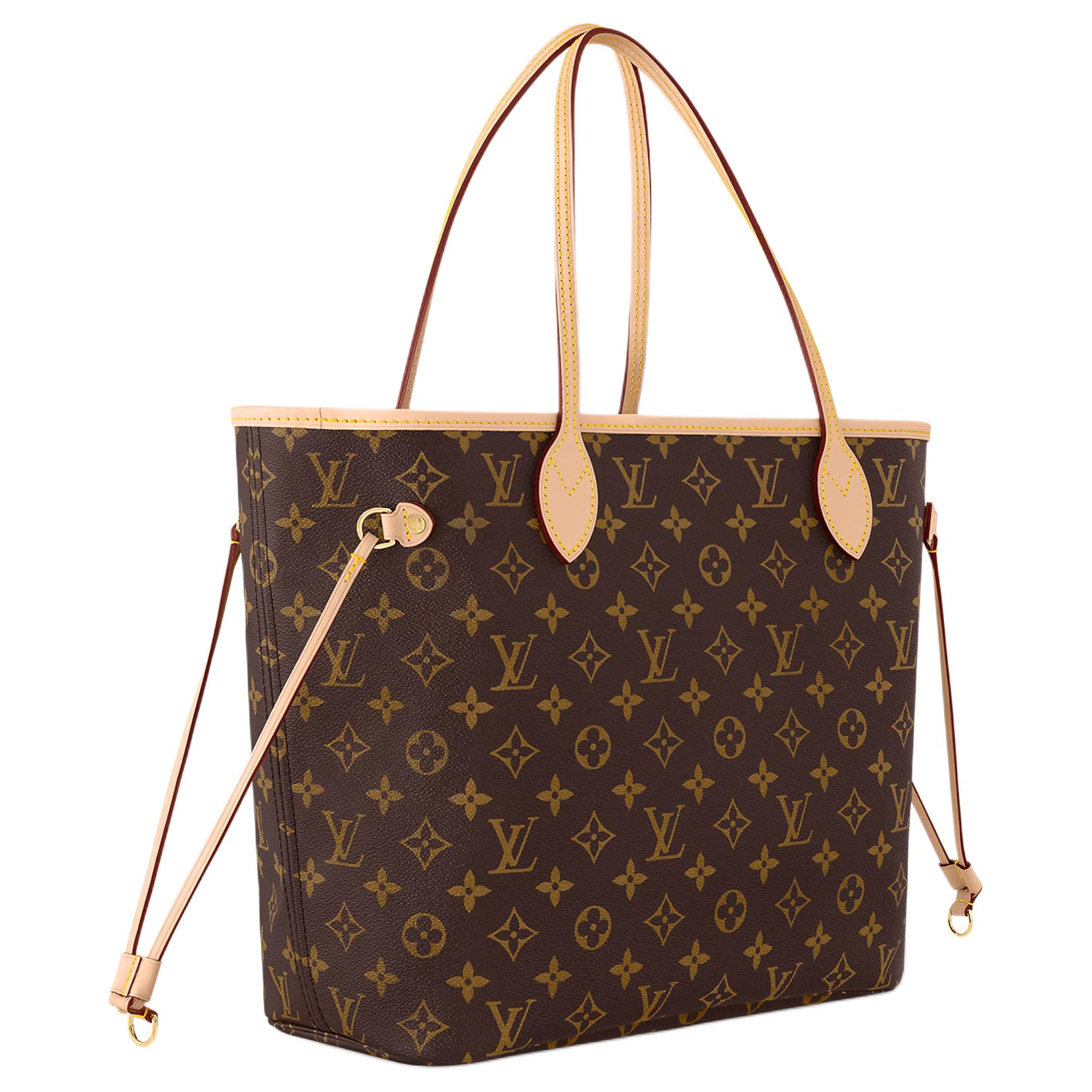 Louis Vuitton Neverfull MM Monogram Canvas Tote Bag - Image 11