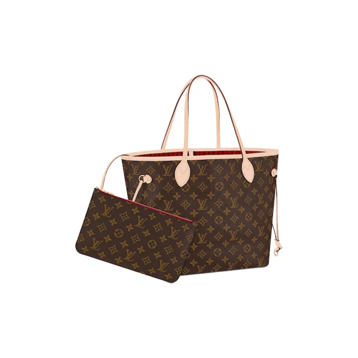 Louis Vuitton Neverfull MM Monogram Canvas Tote Bag - Image 7