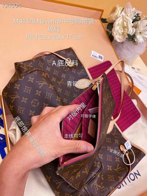 Louis Vuitton Neverfull MM Monogram Canvas Tote Bag - Image 13